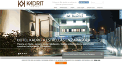 Desktop Screenshot of kadrithotel.com